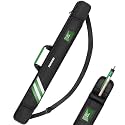 PEKREWS Pool Cue Case, 1x1 Soft Pool Stick Bag with Accessory Pocket