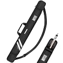 PEKREWS Pool Cue Case, 1x1 Soft Pool Stick Bag with Accessory Pocket