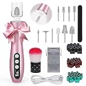 PELCAS Electric Nail File, 10 Speeds Cordless Nail Drill Kit with LED Light