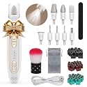 PELCAS Electric Toenail Grinder for Thick Toenails, 5 Speeds & LED Light