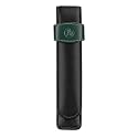 Pelikan 1-Pen Leather Pouch, Black/Green, 1 Each (923524)
