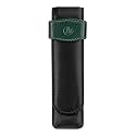 Pelikan 2-Pen Leather Pouch, Black/Green, 1 Each (923722)