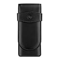 Pelikan 3-Pen Leather Pouch, Black, 1 Each (923433)