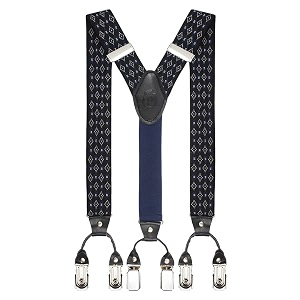 peluche blood diamond 35cm strap width suspender for men