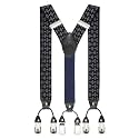 Peluche Blood Diamond 3.5cm strap width suspender for men