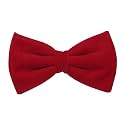 Peluche Essentials Premium Red Bowtie for Men