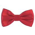 Peluche Essentials Premium Red Bowtie for Men