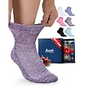 Pembrook® Ankle Diabetic Socks for Women &amp; Men, Non Binding Socks - 6 Pairs