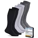 Pembrook Cotton Light Compression Socks for Men - 3 Pairs | 8-15 mmHg Comfort Compression Socks for Men