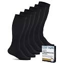 Pembrook Cotton Light Compression Socks for Men - 3 Pairs | 8-15 mmHg Comfort Compression Socks for Men