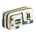 Pencil Box Pouch for School Kids, Girls &amp; Boys, Cute Stationery Organizer, Large Capacity Pencil Case, Dirt Resistant Campus Compass Box for School, College &amp; High School Students