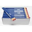 Pencil Guy Promotional Personalized Blue Round Pencils