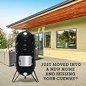 Peng Essential Premium 3 In1 Barbeque Grill set for home |Grilling, Roasting & Fish Smoking Rack, charcoal door|Charcoal Griller BBQ With 5 Wooden Skewers, 1 Tong,1 Air Blower,1 Pack Spice