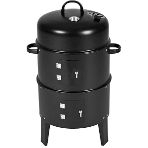 peng essentials 3 in 1 barbecue charcoal grill with metal skewers  anti-rust anti-deformation amp scratch resistant  charcoal tandoor grill for home amp outdoor parties
