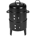 Peng Essentials® 3 in 1 Barbecue Charcoal Grill with Metal Skewers | Anti-Rust, Anti-Deformation &amp; Scratch Resistant | Charcoal Tandoor Grill For Home &amp; Outdoor Parties
