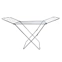 Peng Essentials® Alloy Steel Chrona Extra Wide Large Cloth Drying Rack Stand with 15 kg of Cloth Drying Capacity (Light), White