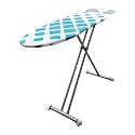 Peng Essentials Berlin Ironing Board | Portable & Foldable Ironing Table for Clothes| Height Adjustable Ironing Table with Silicon Pad for Iron Rest, Size- 97x34cm, (Teal)