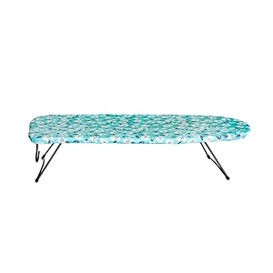 peng essentials budapest tabletop ironing board - green 73x34 cm ironing surface heat-resistant scorch-resistant portable amp space-saving - iron table for ironing clothes