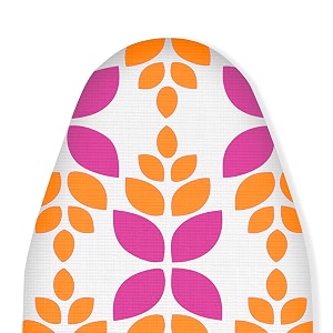 peng essentials thermoguard ironing board coverreusable amp washable ironing board cover for iron amp steam press size- 122x43 cm multicolor