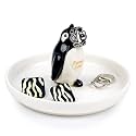Penguin Ring Holder, Jewelry Holder Stand Trinket Tray for Rings Earrings Necklace Organizer, Bridesmaid Christmas Birthday Gift for Women Girls, Penguin Home Accessories