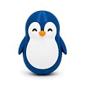 Penguin Roly-Poly Toy, Gray and White (Blue)