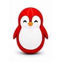 Penguin Roly-Poly Toy, Gray and White (RED)