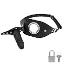 BDSM Penis Mouth Gag, Detachable Dildo Gag with Lock Strap On Sex Gag Adult Sex Toy
