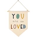 Pennant Wall Gifts for Boys Girls Kids-Canvas Banner Flag Wall Decor Gifts for Nursery Baby Room Playroom Homeschool Reading Room-Baby Gifts Shower