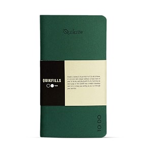 pennline quikfill todo quikrite pack of 2 olive 65 pages