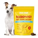 PENPEN Daily Itch Relief Chews for Dogs - Help Reduce Paw Licking & Scratching with Omega 3 Fatty Acids, Seasonal Allergy Support, Soft Chews for Immune System Support, Peanut Butter Taste