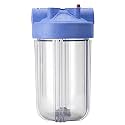 Pentair Pentek 166219 Big Clear 10" x 4.5" Filter Housing, 1" NPT