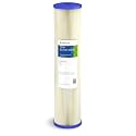 Pentair Pentek ECP20-20BB Big Blue Sediment Water Filter, 20-Inch, Whole House Pleated Cellulose Polyester Cartridge, 20" x 4.5", Blue End-Cap, 20 Micron