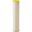 Pentair Pentek ECP50-20BB Big Blue Sediment Water Filter, 20-Inch, Whole House Pleated Cellulose Polyester Cartridge, 20" x 4.5", Yellow End-Cap, 50 Micron