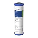 Pentair Pentek EP-10 Carbon Water Filter, 10-Inch, Under Sink Carbon Block Replacement Cartridge with Bonded Powdered Activated Carbon (PAC) Filter, 10" x 2.5", 5 Micron