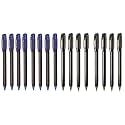 Pentel Energel Roller Gel Pen Set - Pack of 8 (Blue) Energel Roller Ball Pen Set - Pack of 8 (Black)