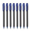 Pentel EnerGel 0.7mm Roller Gel Pen | Quick Dry Ink For Smudge-Free Writing | Lightweight Gel Pen For Smooth Writing Experience | Blue Ink, Pack of 8 Pens (BL417)