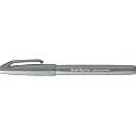 Pentel Fude Touch Sign Pen, Gray, Felt Pen Like Brush Stroke (SES15C-N)