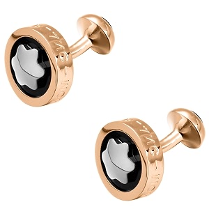peora montblanc star logo cufflinks vintage movement men boys business gift