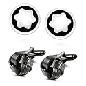 Peora Classic Shirt Cufflinks for Men Business Corporate Gift