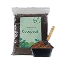 PePar Leaf Cocopeat Ready-to-Use Plant Media Potting Mixture 2 kg of Cocopeat for Plants for Home Gardening: Hydroponic Soil (Loose and Dry)