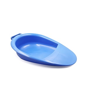 pepe - bed pan for adult unisex male patient plastic with handle elderly women blue portable