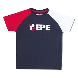 Pepe Jeans Boys Crew Neck Graphic Print