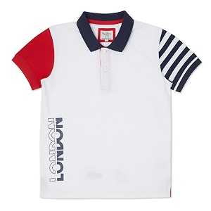 Pepe Jeans Boys Cotton Tesco Graphic Print