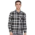Pepe Jeans Men39s Cotton Checkered Regular Fit