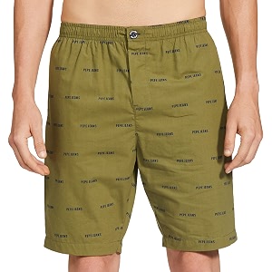 Pepe Jeans Mens Cotton Relaxed Paisley Boxer