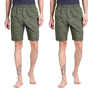Pepe Jeans Mens Cotton Relaxed Paisley Boxer