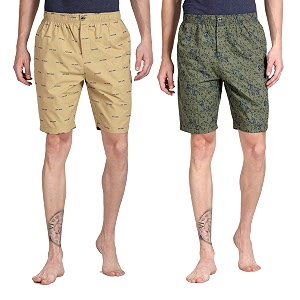 Pepe Jeans Mens Cotton Relaxed Paisley Boxer