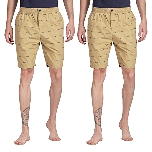 Pepe Jeans Mens Cotton Relaxed Paisley Boxer