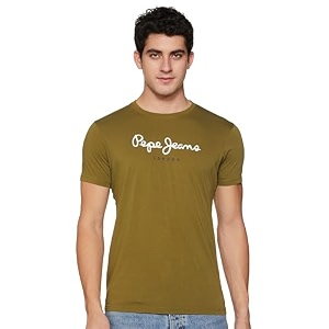 Pepe Jeans Mens Cotton Slim Fit T-Shirt