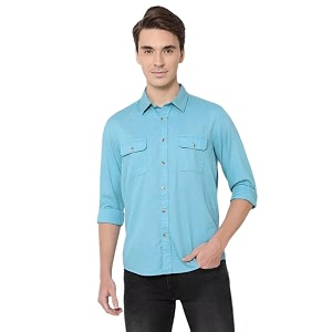 Pepe Jeans Mens Cotton Craig Solid Dobby